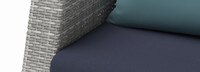 Cannes™ 8 Piece Polyester Outdoor Sofa & Club Chair Set - Blue