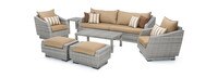 Cannes™ 8 Piece Sofa & Club Chair Set - Maxim Beige