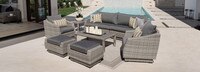 Cannes™ 8 Piece Sofa & Club Chair Set - Maxim Beige