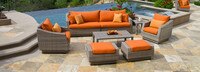 Cannes™ 8 Piece Sofa & Club Chair Set - Maxim Beige