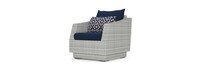 Cannes™ Wood 8pc Seating Set - Navy Blue