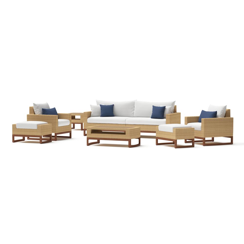 Mili™ 8 Piece Deep Seating Set - Bliss Ink