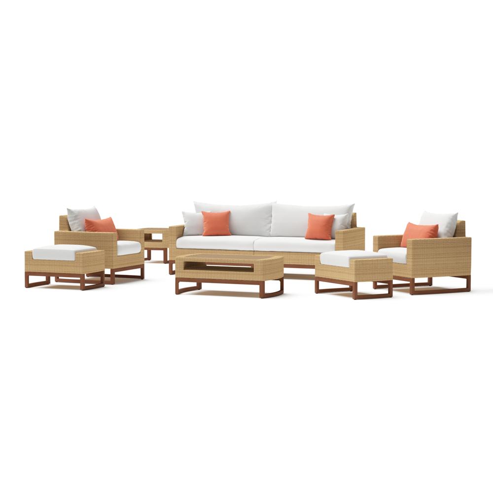 Mili™ 8 Piece Deep Seating Set - Cast Coral