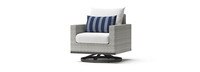 Milo™ Gray 8 Piece Motion Seating Set - Centered Ink