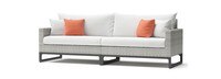 Milo™ Gray 8 Piece Motion Seating Set - Cast Coral