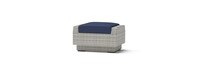 Cannes 8 Piece Sunbrella Outdoor Motion Fire Set - Navy Blue