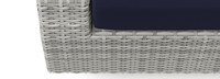 Cannes™ 8 Piece Sunbrella® Outdoor Motion Fire Set - Navy Blue