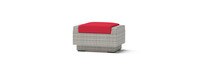 Cannes 8 Piece Sunbrella Outdoor Motion Fire Set - Sunset Red