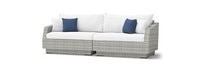 Cannes™ 8 Piece Sunbrella® Outdoor Sofa & Motion Club Chair Set - Bliss Ink