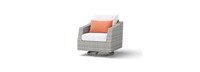 Cannes™ 8 Piece Sunbrella® Outdoor Sofa & Motion Club Chair Set - Cast Coral