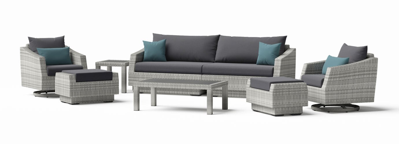 RST Brands Cannes Sofa & Club Chair Set - Thumbnail 3