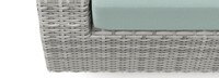 Cannes™ 8 Piece Sunbrella® Outdoor Sofa & Motion Club Chair Set - Spa Blue