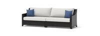 Deco™ 9 Piece Sunbrella® Outdoor Sectional & Club Set - Bliss Ink