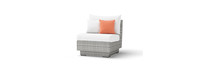 Cannes™ 9 Piece Sectional & Table - Cast Coral
