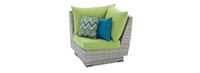Cannes™ 9 Piece Sectional and Table - Ginkgo Green