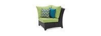 Deco™ 9 Piece Sunbrella® Outdoor Sectional & Club Set - Ginkgo Green