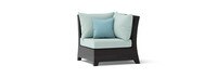 Deco™ 9 Piece Sunbrella® Outdoor Sectional & Club Set - Spa Blue