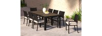 Portofino® Comfort 88x42 Dining Table with Legs - Espresso