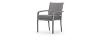 Portofino® Affinity Set of 6 Sunbrella® Outdoor Dining Chairs - Charcoal Gray