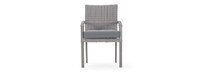 Portofino® Affinity Set of 6 Sunbrella® Outdoor Dining Chairs - Charcoal Gray