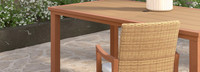 Mili™ 7 Piece Sunbrella® Outdoor Dining Set - Bliss Linen