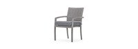 Portofino® Affinity 7 Piece Sunbrella® Outdoor Dining Set - Charcoal Gray