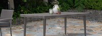 Portofino® Affinity 7 Piece Sunbrella® Outdoor Dining Set - Charcoal Gray
