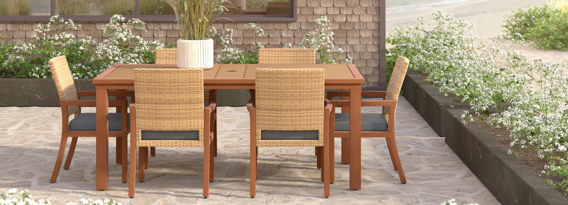 RST Brands Mili Dining Table - Thumbnail 2