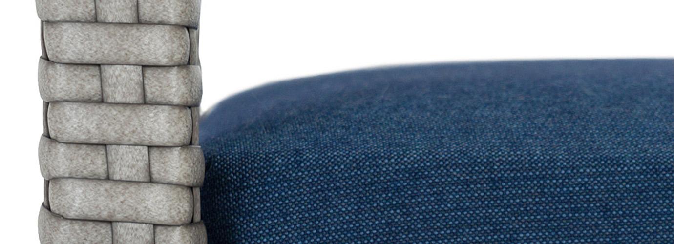 Portofino® Casual 7 Piece Sunbrella® Outdoor Dining Set - Laguna Blue