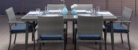 Portofino® Casual 7 Piece Sunbrella® Outdoor Dining Set - Laguna Blue
