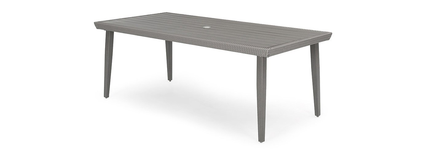 Portofino® Casual 7 Piece Sunbrella® Outdoor Dining Set - Spa Blue