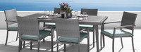 Portofino® Casual 7 Piece Dining Set - Spa Blue