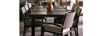 Portofino® Repose Set of 8 Sunbrella® Outdoor Dining Chairs - Dove Gray