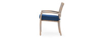Portofino® Repose Set of 8 Sunbrella® Outdoor Dining Chairs - Laguna Blue