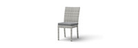 Cannes™ Woven Dining Set - Charcoal Gray