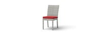 Cannes™ 9 Piece Sunbrella® Outdoor Dining Set - Sunset Red