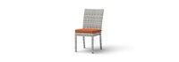 Cannes™ 9 Piece Sunbrella® Outdoor Dining Set - Tikka Orange