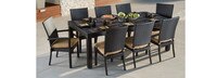 Deco™ 9 Piece Sunbrella® Outdoor Dining Set - Ginkgo Green