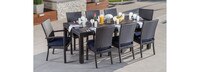 Deco™ 9 Piece Sunbrella® Outdoor Dining Set - Ginkgo Green