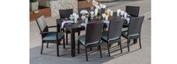Deco™ 9 Piece Sunbrella® Outdoor Dining Set - Ginkgo Green