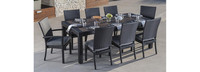 Deco™ 9 Piece Sunbrella® Outdoor Dining Set - Navy Blue