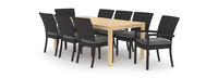 Deco™ Wood 9pc Dining Set - Charcoal Gray