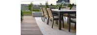 Milea™ 9 Piece Dining Set - Natural Beige