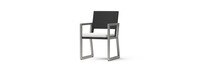 Milo™ Espresso 9 Piece Sunbrella® Outdoor Dining Set - Bliss Linen