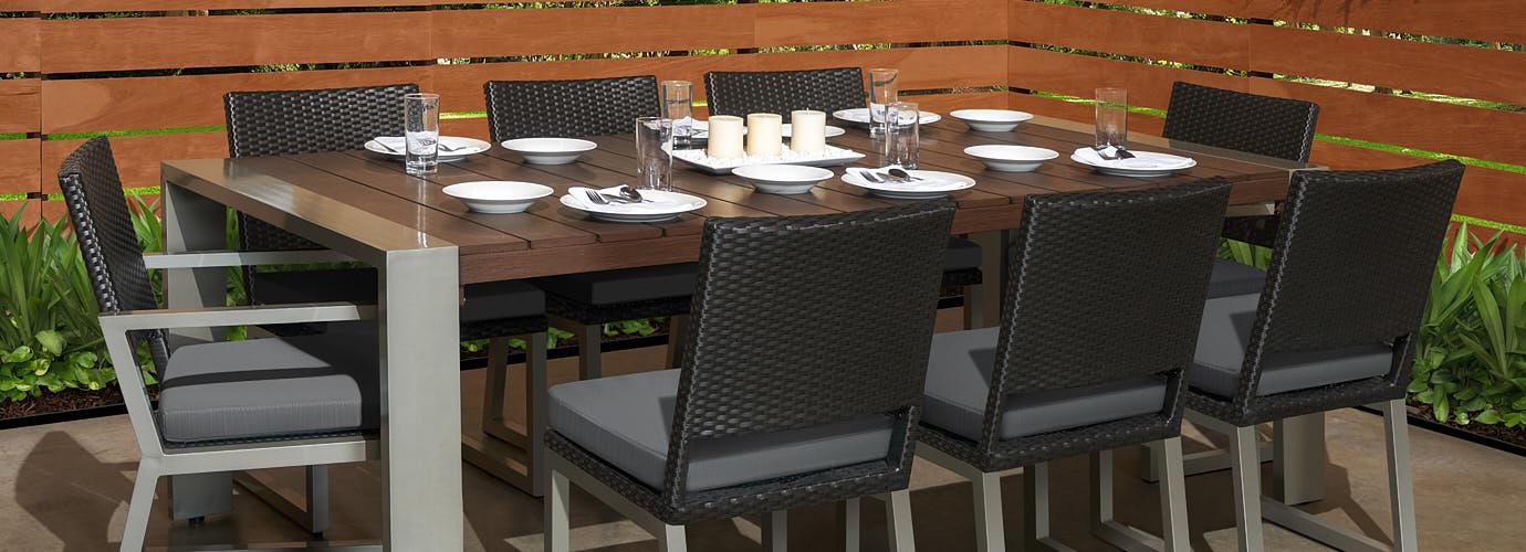 RST Brands Milo Outdoor Dining Set - Thumbnail 5