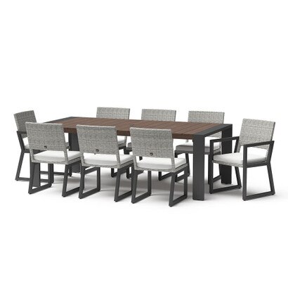 Milo™ Gray 9 Piece Dining Set