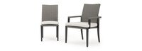 Vistano™ 9 Piece Sunbrella® Outdoor Dining Set - Gray