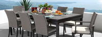 Vistano™ 9 Piece Sunbrella® Outdoor Dining Set - Gray
