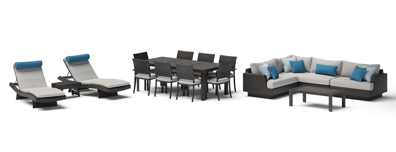 RST Brands Portofino Repose Wood Estate Set - Thumbnail 3