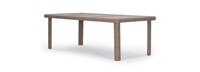 Portofino® Repose 17 Piece Sunbrella® Wood Sectional Estate Set & Umbrella - Laguna Blue
